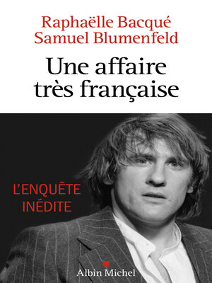 cover image of Une affaire très française